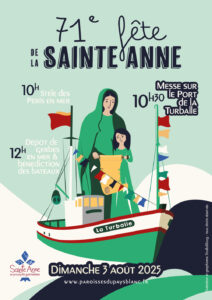 Lire la suite à propos de l’article Fête de la Sainte-Anne le 3 août à La Turballe