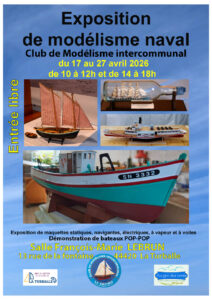 Lire la suite à propos de l’article Exposition du Club de Modélisme Intercommunal du Croisic