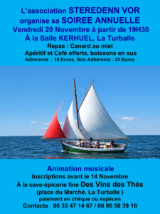 Lire la suite à propos de l’article Soirée STEREDENN VOR du 20 novembre 2026 – Salle Kerhuel à La Turballe